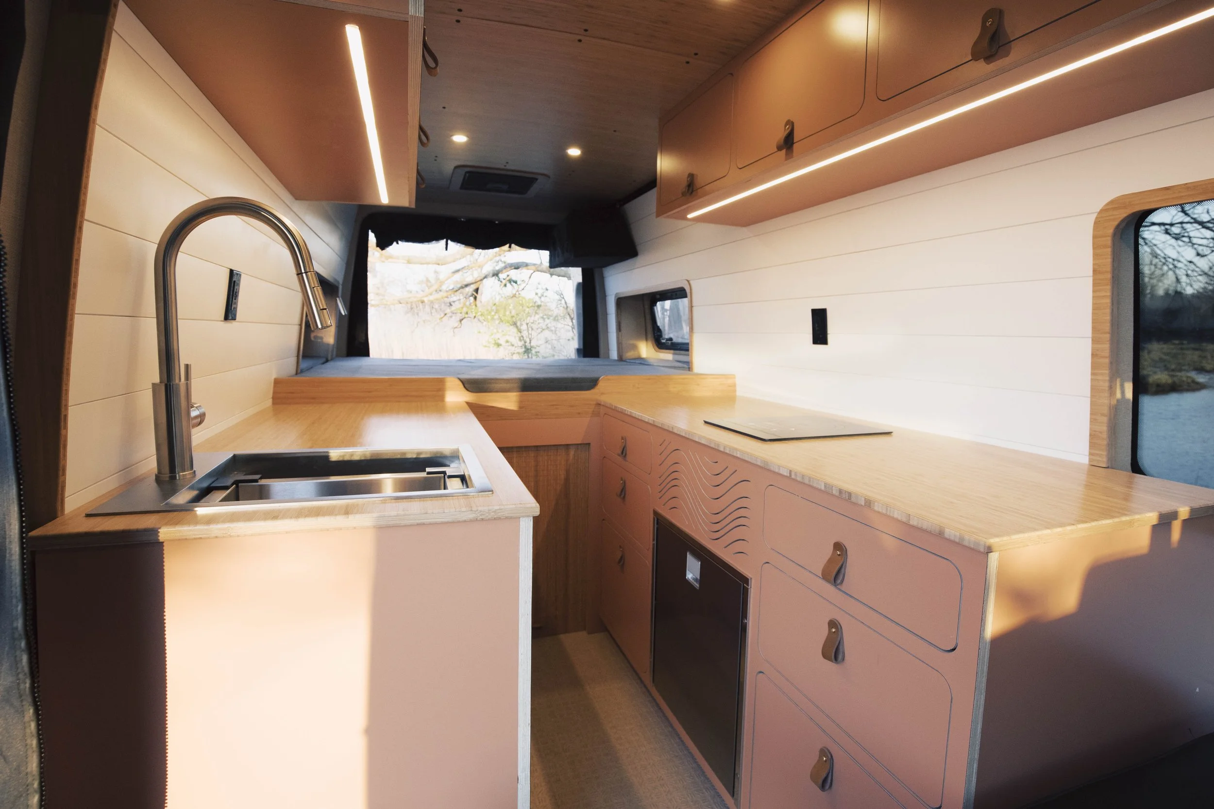 Sequoia + Salt van interior