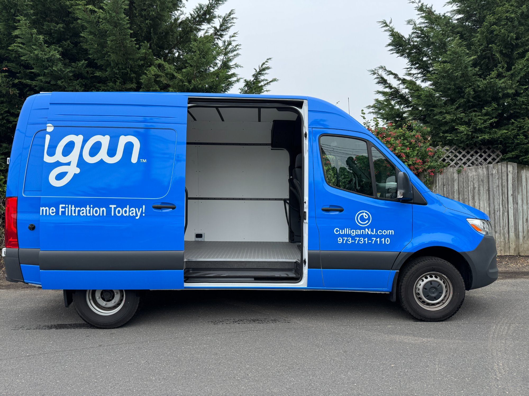 Branded fleet van