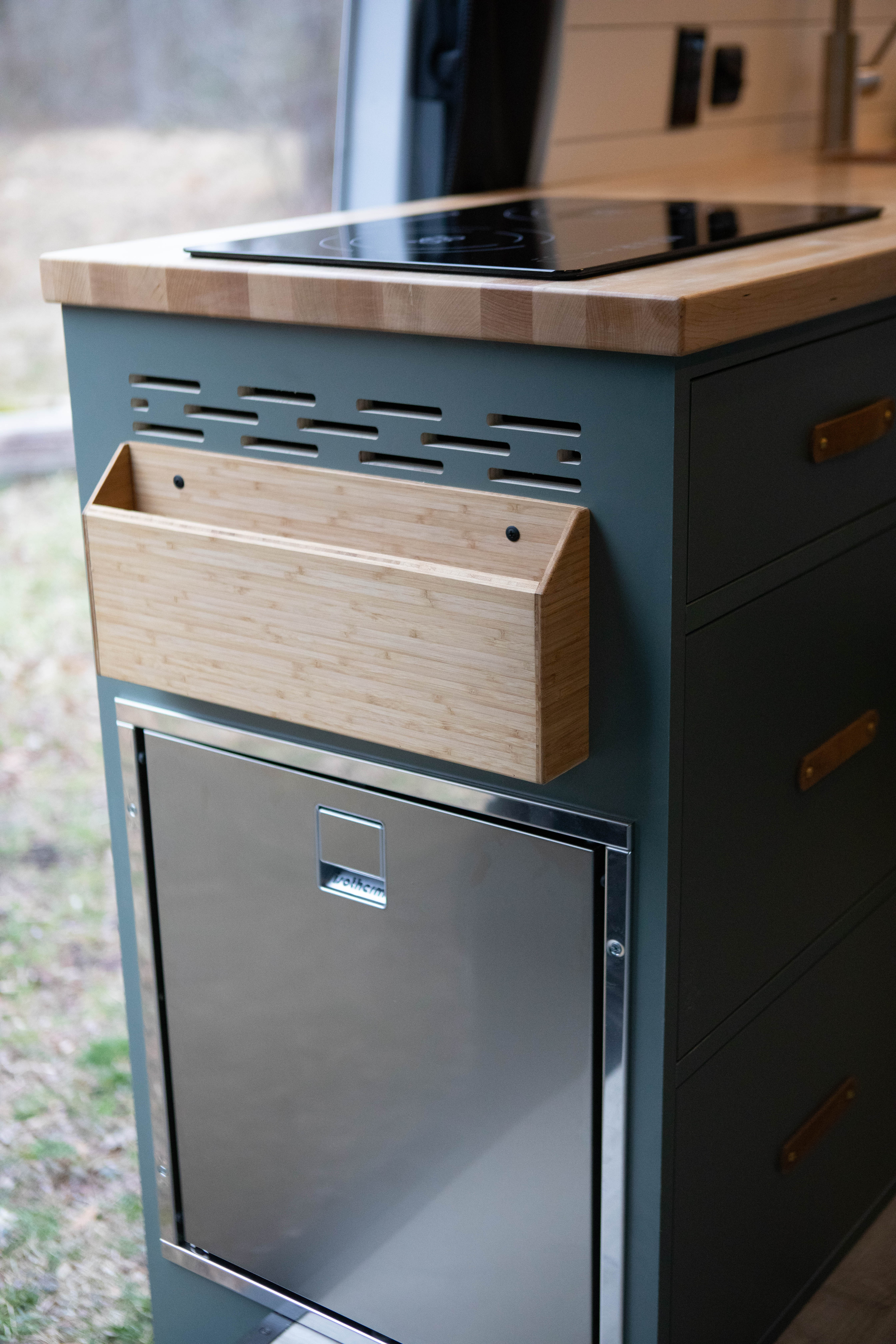 Drift-Wood — galley endcap