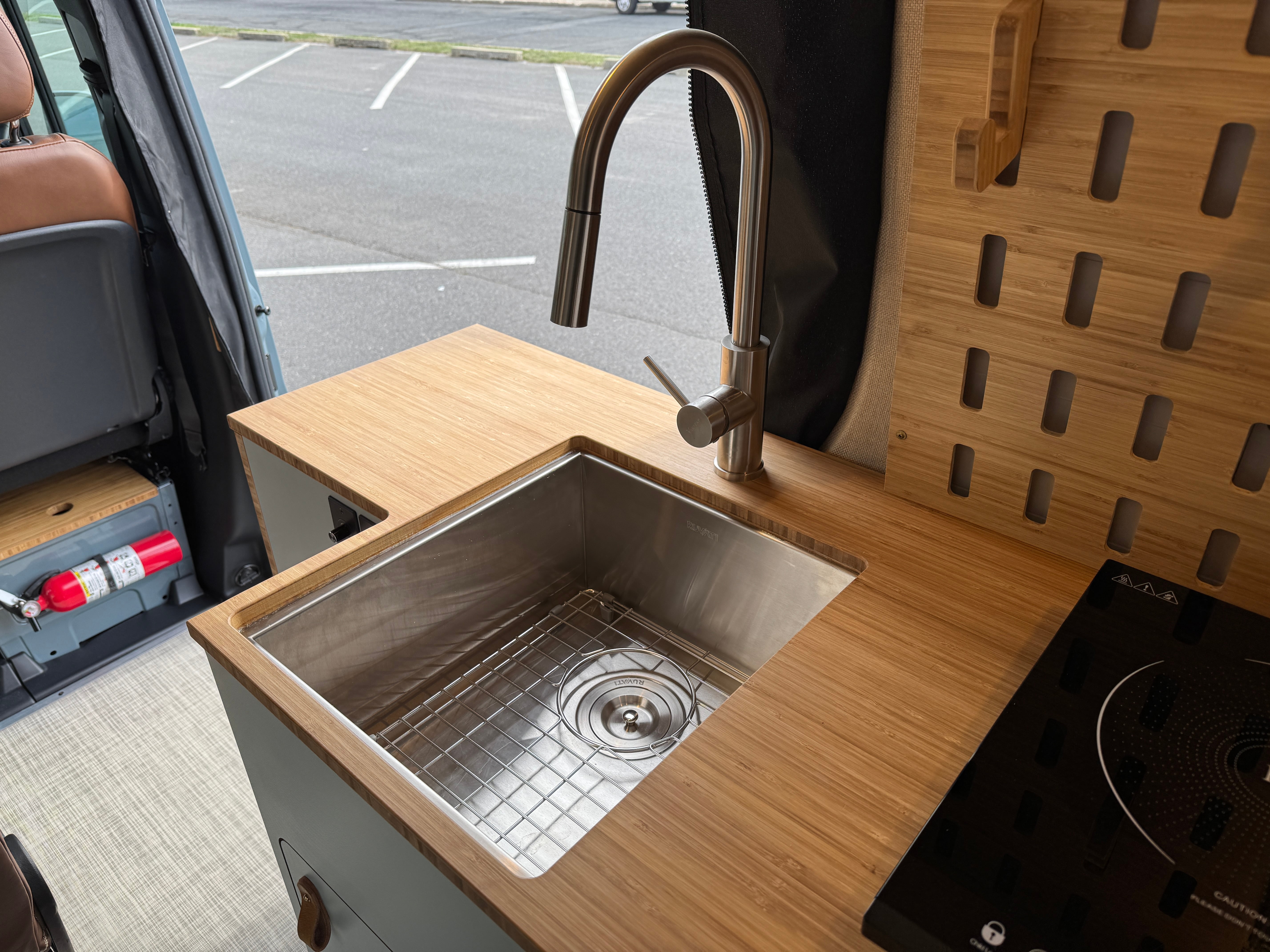 Family Van — galley