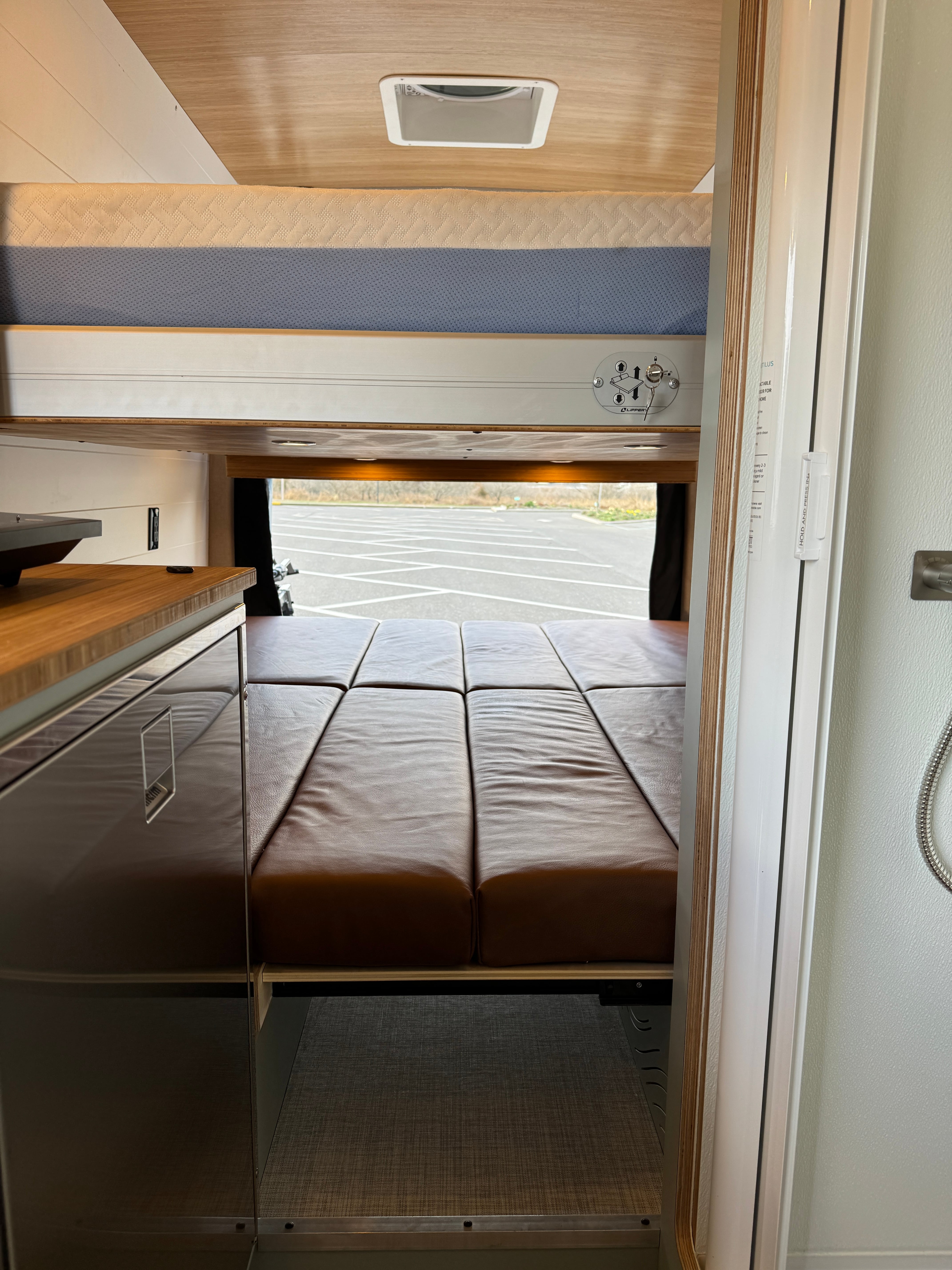 Family Van — sleep bunk