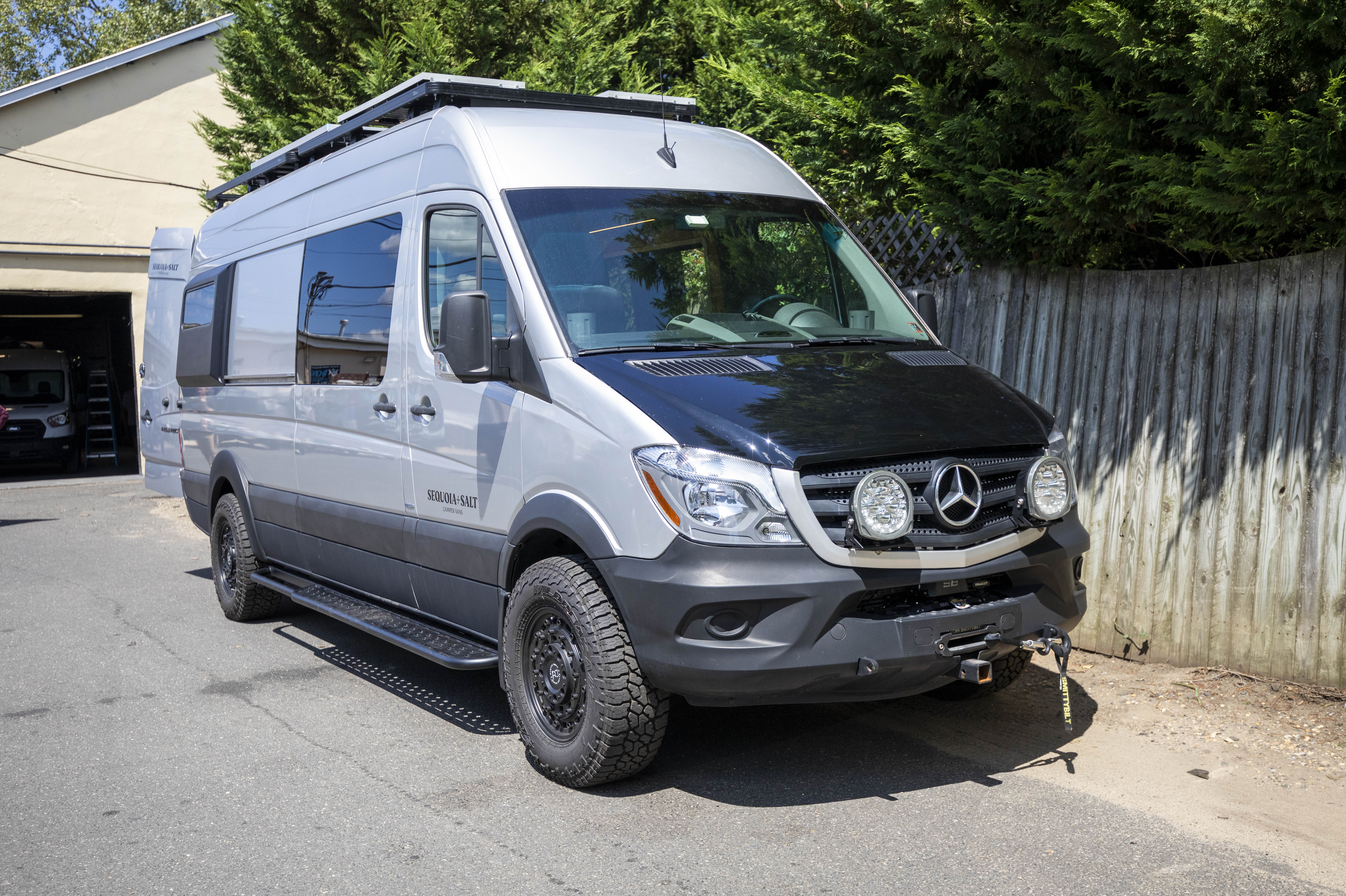 Frankenvan — interior exterior front