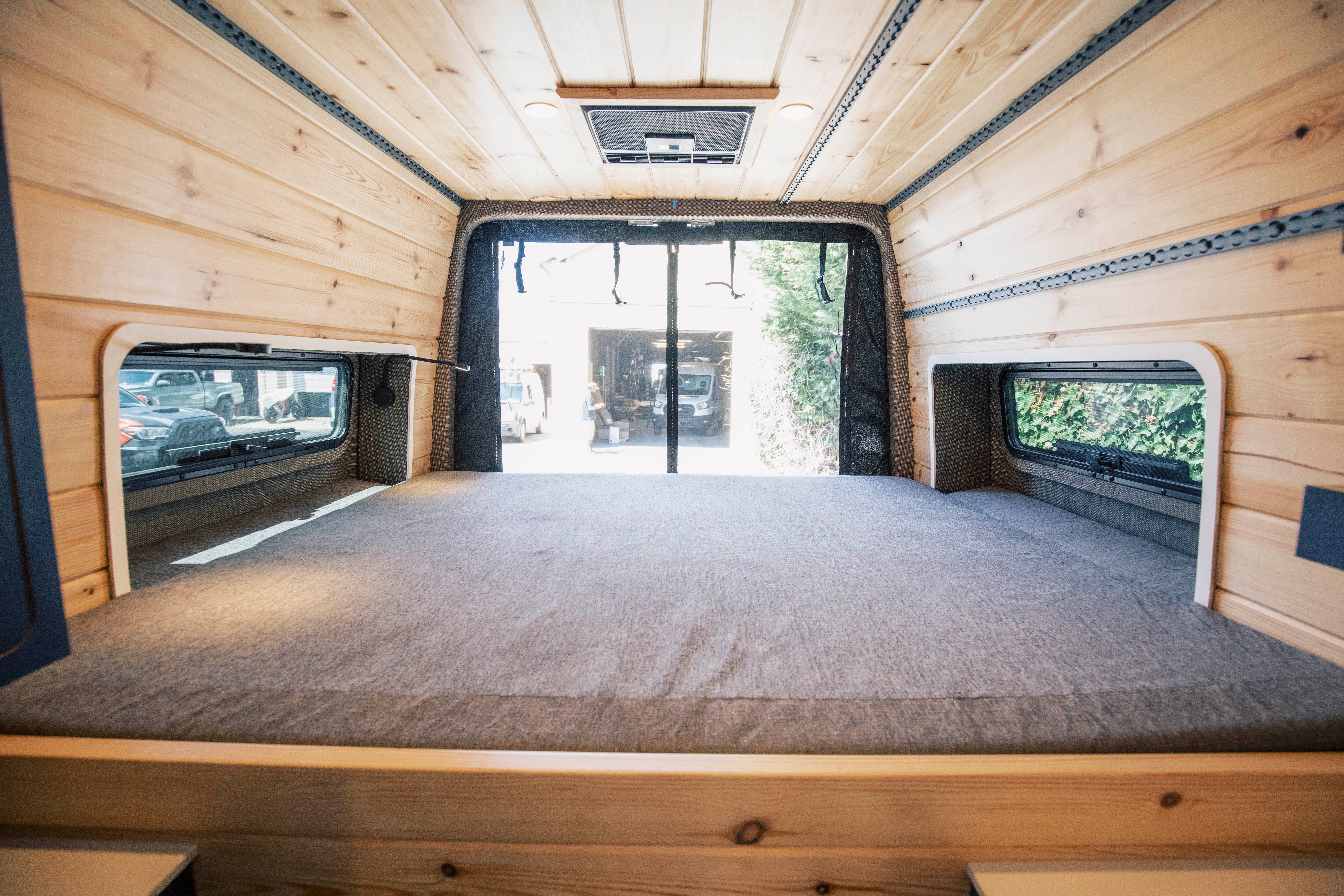 Frankenvan — bed platform