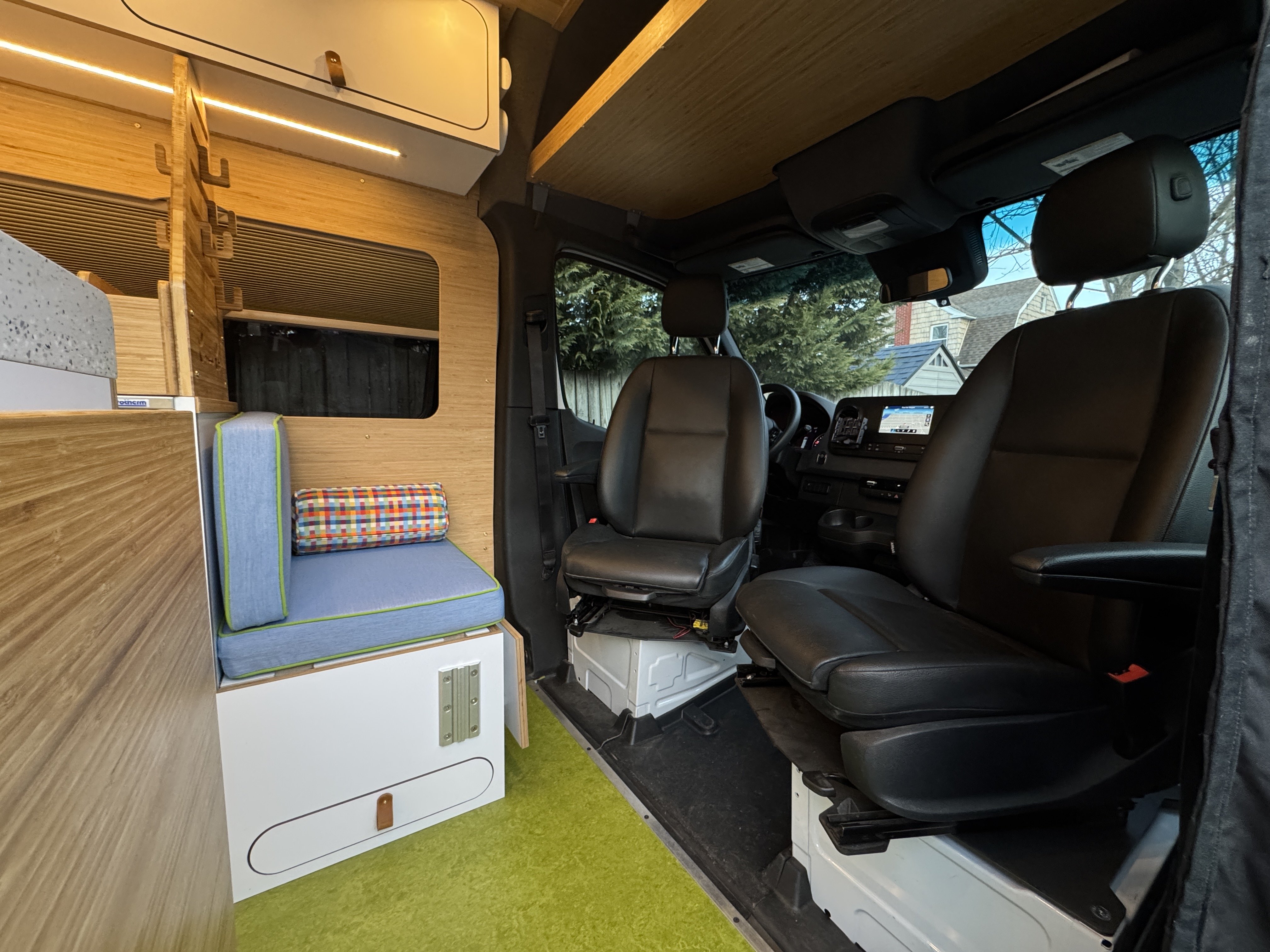Linda-Lou — cab from interior