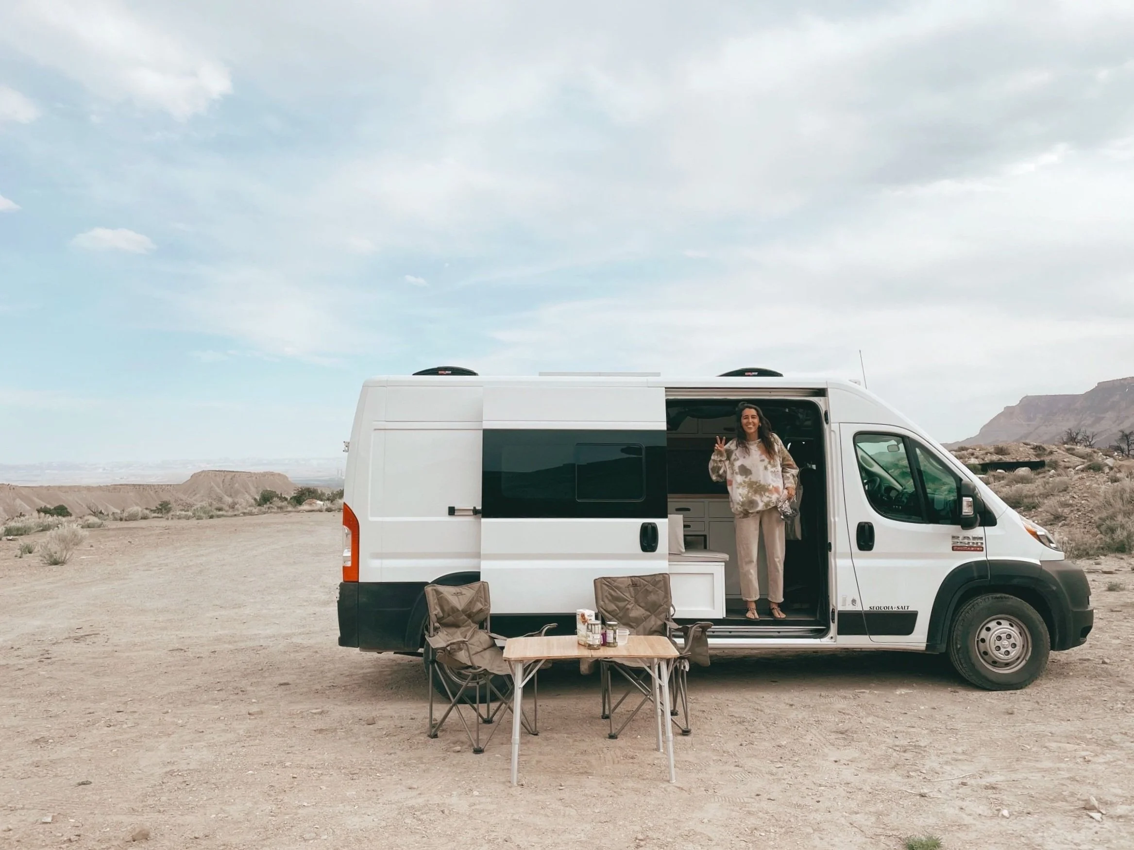 Scout campervan on Ram ProMaster